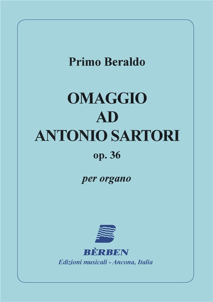 Omaggio Ad Antonio Sartori Op 3